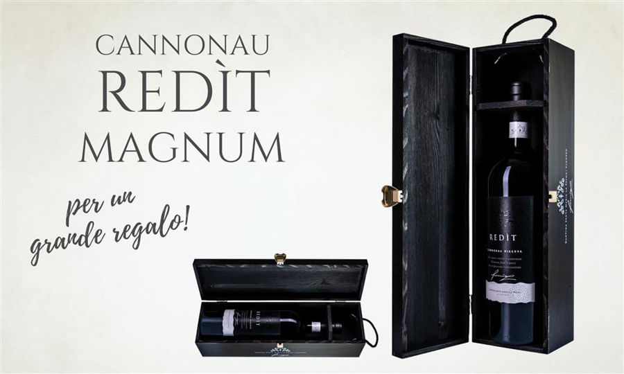 Cannonau Riserva Redìt in edizione Magnum: un grande vino per un grande regalo!