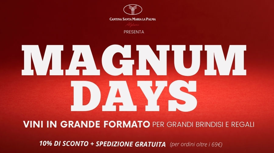 Magnum Days: sconti sui vini MAGNUM! Grandi formati per grandi brindisi