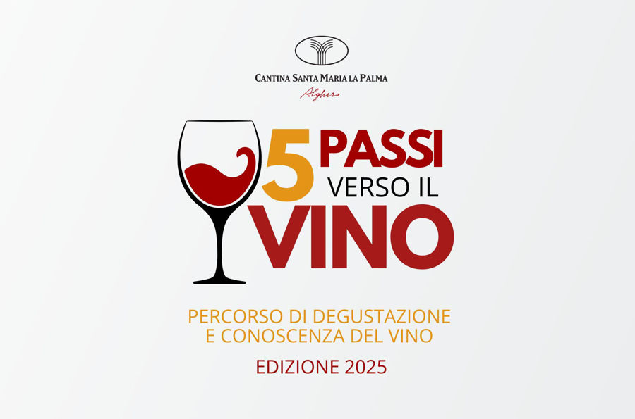 5 Passi verso il Vino: percorso di conoscenza del vino in 5 appuntamenti