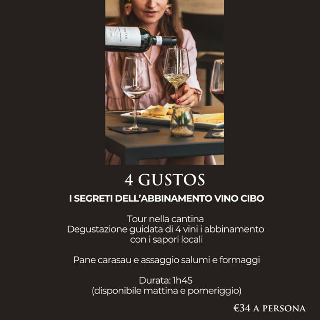 Immagine di DEGUSTAZIONE 4 GUSTOS